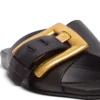 Anthem flat calfskin leather sandals