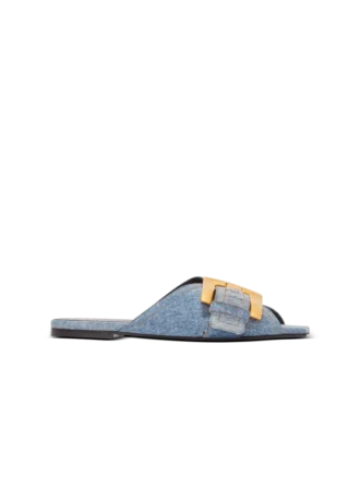 Anthem flat denim sandals