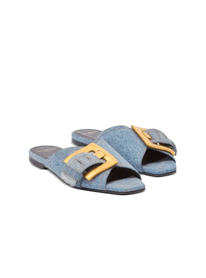 Anthem flat denim sandals