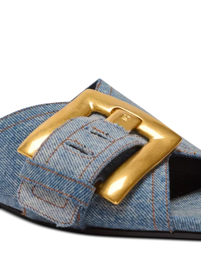 Anthem flat denim sandals
