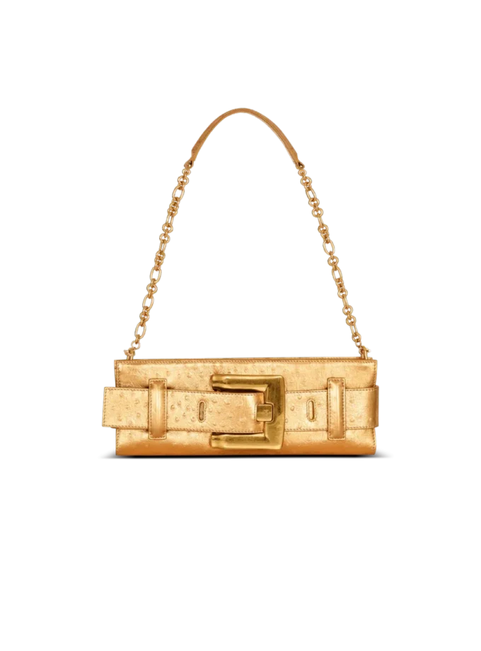 Anthem laminated leather clutch Anthem laminated leather clutch