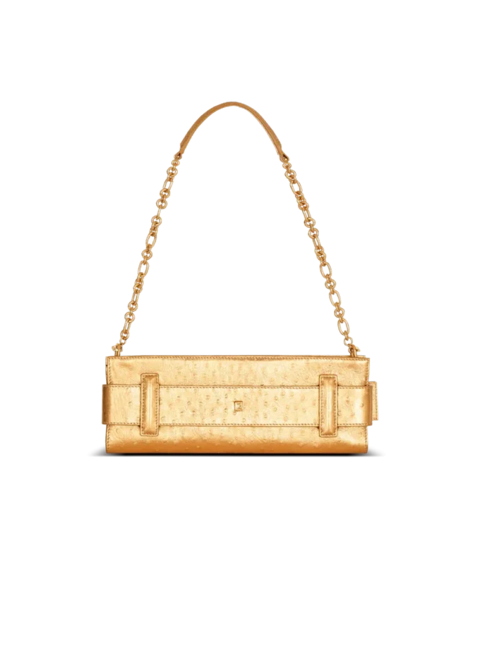 Anthem laminated leather clutch Anthem laminated leather clutch