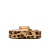 Anthem leopard print leather belt