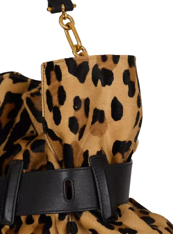 Anthem Medium ponyskin-style leopard print bag Anthem Medium ponyskin-style leopard print bag