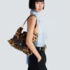 Anthem Medium ponyskin-style leopard print bag Anthem Medium ponyskin-style leopard print bag