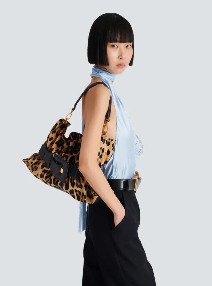 Anthem Medium ponyskin-style leopard print bag Anthem Medium ponyskin-style leopard print bag