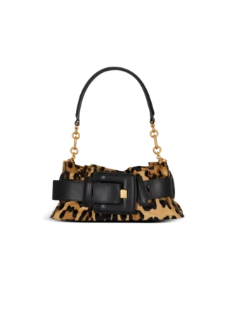Anthem Mini ponyskin-style leopard print bag