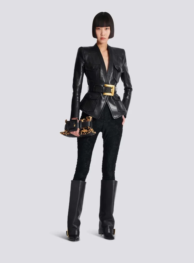 Anthem Mini ponyskin-style leopard print bag Anthem Mini ponyskin-style leopard print bag