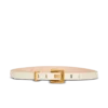 Anthem narrow leather belt