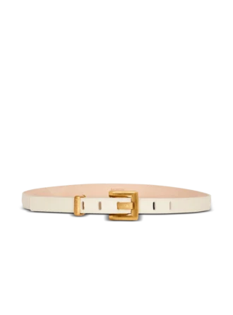 Anthem narrow leather belt