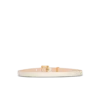 Anthem narrow leather belt