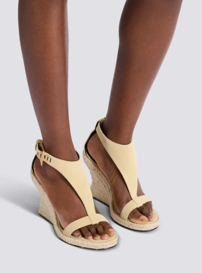 Anthem wedge espadrilles in suede