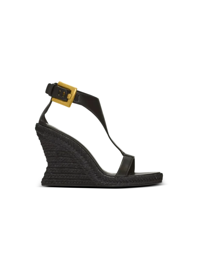 Anthem wedge lambskin espadrilles
