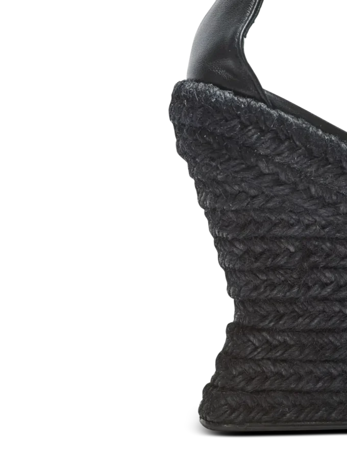 Anthem wedge lambskin espadrilles