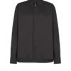 Asymmetric poplin shirt