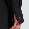 Asymmetric poplin shirt