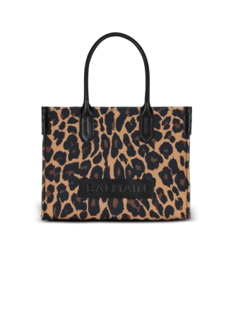 B-Army 36 leopard print tote bag
