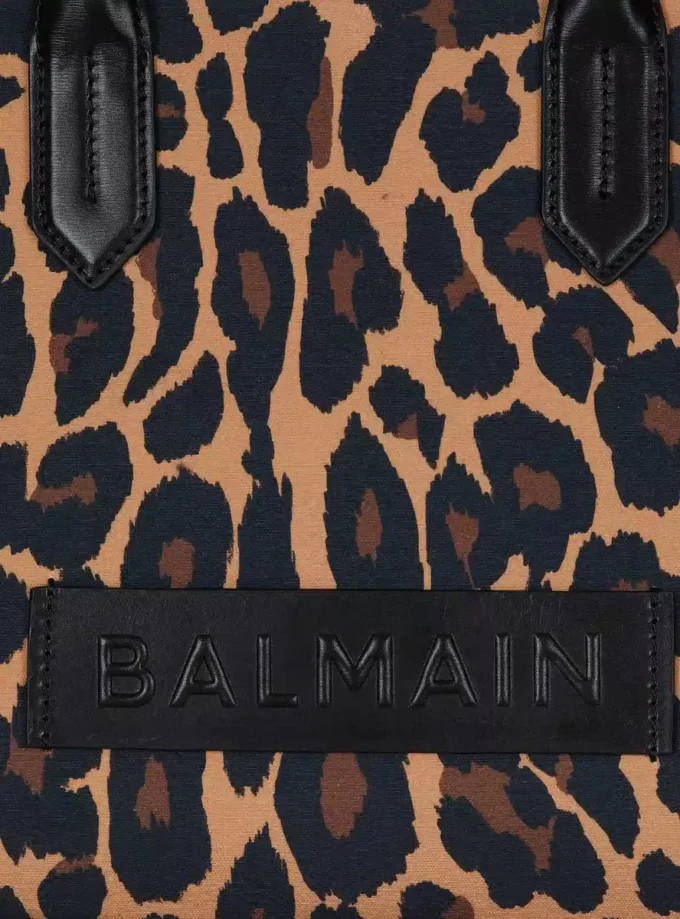 B-Army 36 leopard print tote bag B-Army 36 leopard print tote bag
