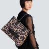 B-Army 36 leopard print tote bag B-Army 36 leopard print tote bag