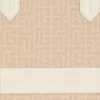 B-Army 36 monogrammed canvas jacquard and leather tote bag