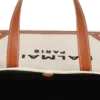 B-Army 42 canvas tote bag with leather details