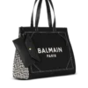 B-Army 42 monogram canvas and leather Tote bag B-Army 42 monogram canvas and leather Tote bag