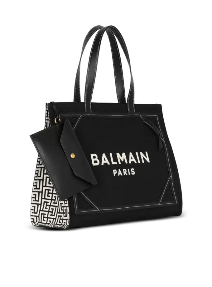 B-Army 42 monogram canvas and leather Tote bag B-Army 42 monogram canvas and leather Tote bag