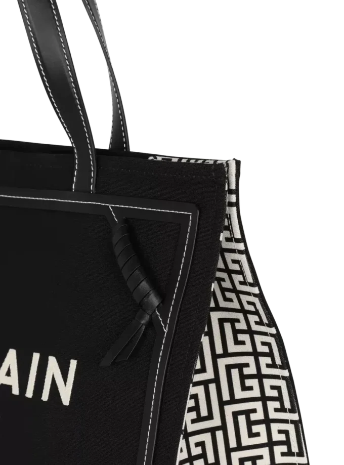 B-Army 42 monogram canvas and leather Tote bag B-Army 42 monogram canvas and leather Tote bag