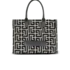 B-Army 42 monogram jacquard and leather Tote bag