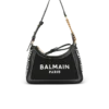 B-Army handbag in monogrammed canvas and leather B-Army handbag in monogrammed canvas and leather