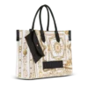B-Army Medium tote bag in printed canvas B-Army Medium tote bag in printed canvas