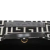 B-Army monogrammed jacquard and leather tote bag