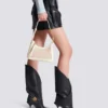 B-Army Shoulder bag in monogrammed jacquard canvas and leather B-Army Shoulder bag in monogrammed jacquard canvas and leather