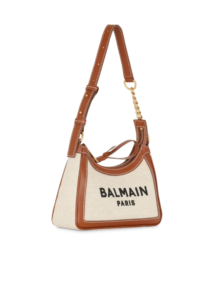 B-Army Shoulder canvas and leather bag B-Army Shoulder canvas and leather bag