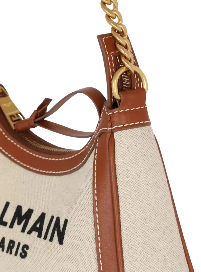 B-Army Shoulder canvas and leather bag B-Army Shoulder canvas and leather bag