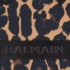 B-Army Small leopard print canvas tote bag B-Army Small leopard print canvas tote bag