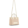 B-Army Small monogrammed canvas and leather tote bag B-Army Small monogrammed canvas and leather tote bag
