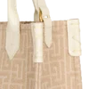 B-Army Small monogrammed canvas and leather tote bag B-Army Small monogrammed canvas and leather tote bag