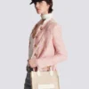 B-Army Small monogrammed canvas and leather tote bag B-Army Small monogrammed canvas and leather tote bag