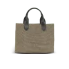 B-Army small tote bag in canvas and leather B-Army small tote bag in canvas and leather