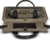 B-Army small tote bag in canvas and leather B-Army small tote bag in canvas and leather