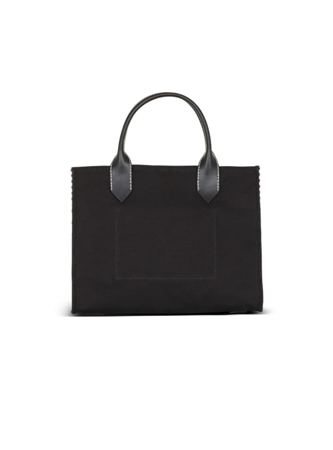 B-Army tote bag in monogrammed canvas and leather B-Army tote bag in monogrammed canvas and leather