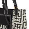 B-Army tote bag in monogrammed canvas and leather B-Army tote bag in monogrammed canvas and leather