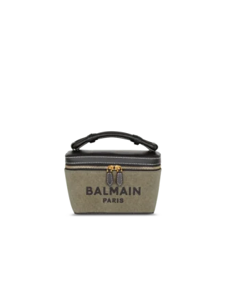 B-Army Vanity Case in canvas and leather