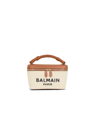 B-Army Vanity Case in canvas and leather