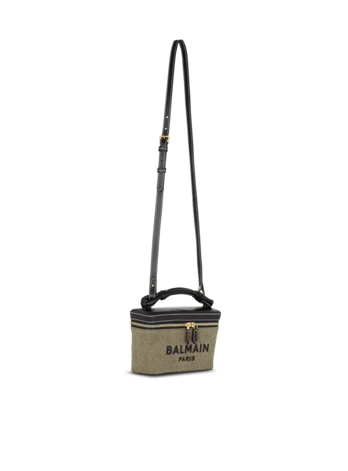 B-Army Vanity Case in canvas and leather B-Army Vanity Case in canvas and leather