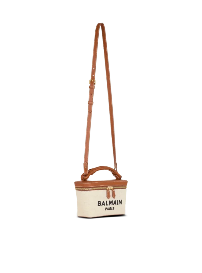 B-Army Vanity Case in canvas and leather B-Army Vanity Case in canvas and leather
