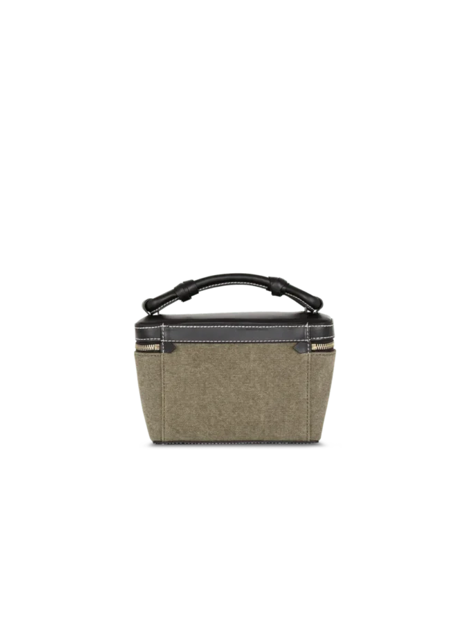 B-Army Vanity Case in canvas and leather B-Army Vanity Case in canvas and leather