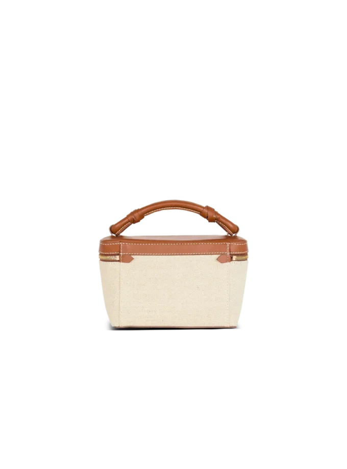 B-Army Vanity Case in canvas and leather B-Army Vanity Case in canvas and leather