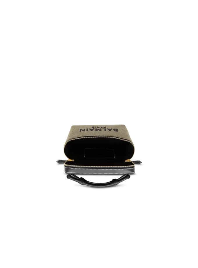 B-Army Vanity Case in canvas and leather B-Army Vanity Case in canvas and leather